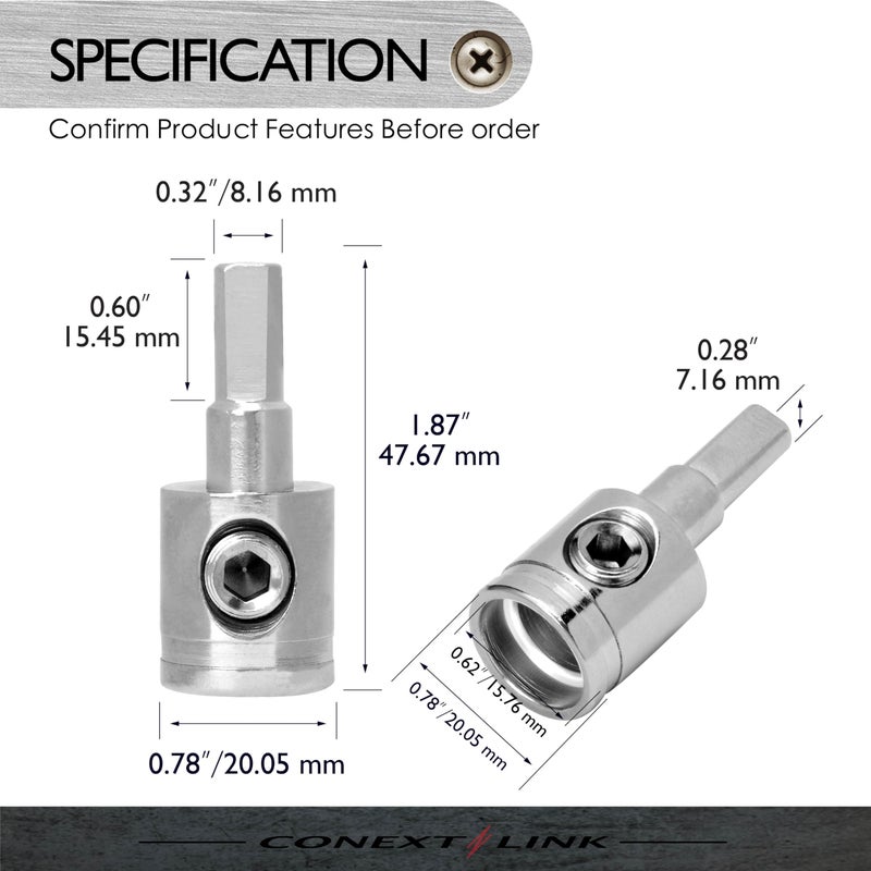 Conext Link GAD04 1/0 Gauge to 4 Gauge Wire Reducer 2 Pack - Image 3